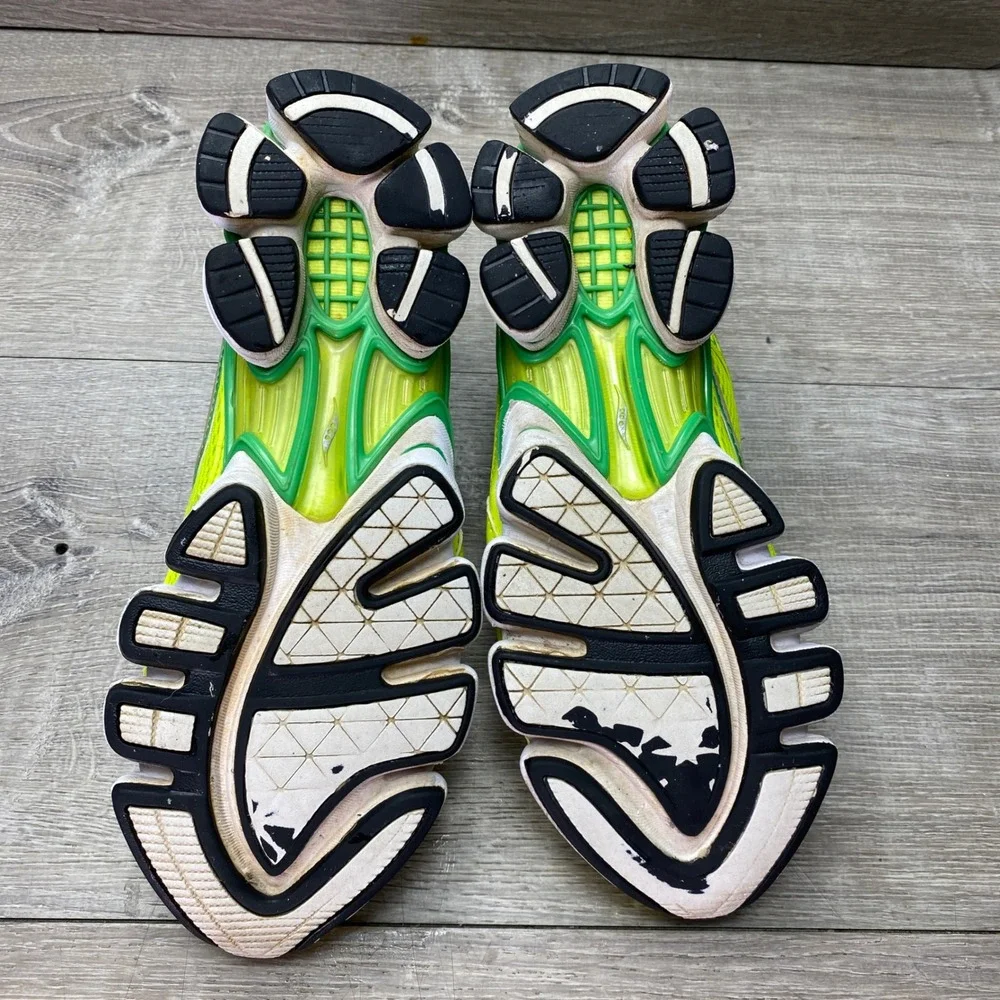 Saucony Shoes Grid Propel Plus‎ Womens 9 Neon Yellow Green Mesh Running Sneakers